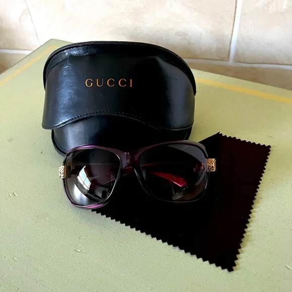 Gucci | Accessories | Gucci Authentic Sunglasses Wine With  display picture 3